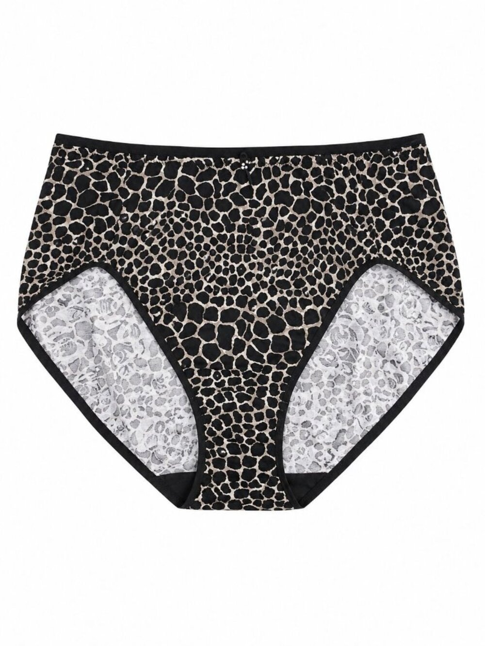 Wacoal size XL Cheetah Print HR Brief Panty NEW